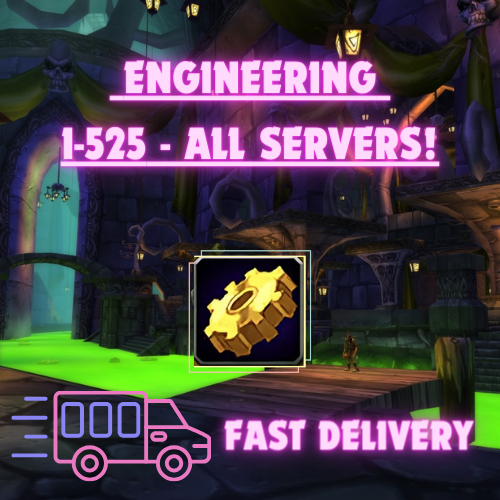 WOW Mist of Pandaria Classic/ Engineering 1-525 EU Leveling Kit/DIY Package/ More details at descriptions